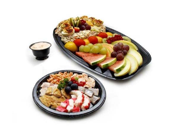 koud buffet diverse soorten vis